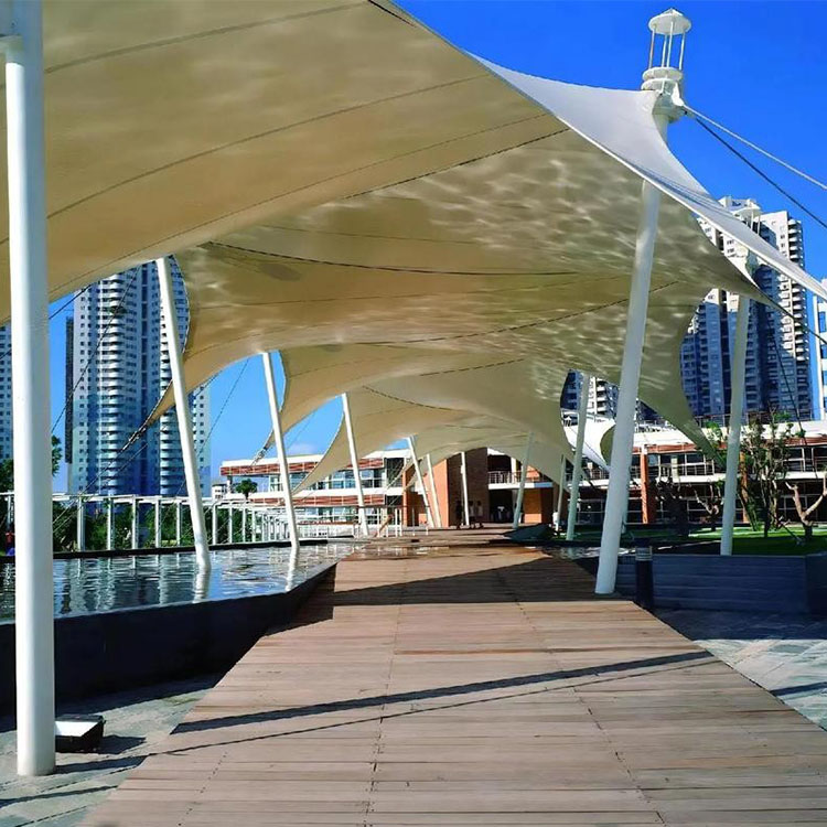 万宁市膜结构景观棚