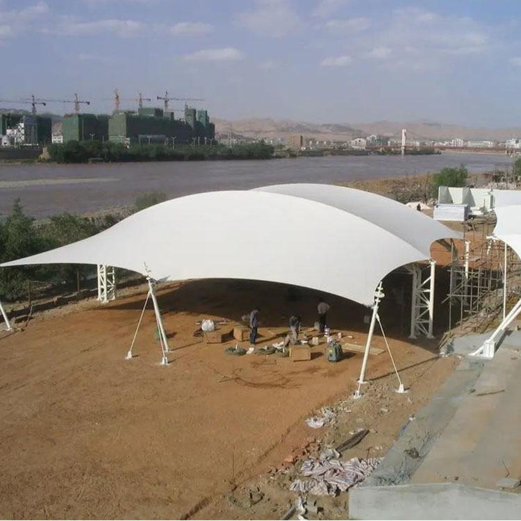 万宁市膜结构汽车棚